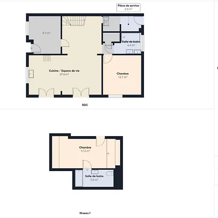 Maison A 350m Du Centre De Pour 6 Holiday home *
